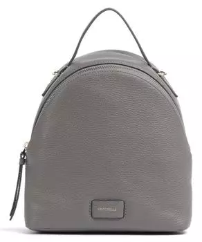 Рюкзак Voile из зерненой кожи Coccinelle, серый