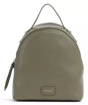 Рюкзак Voile из зерненой кожи Coccinelle, зеленый