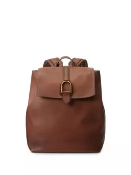 Рюкзак Voyager среднего размера Ralph Lauren Purple Label, коричневый