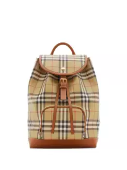 Рюкзак в клетку BURBERRY, нейтральный