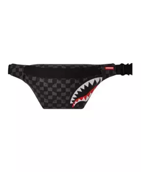Рюкзак в клетку Shark Sprayground, черный