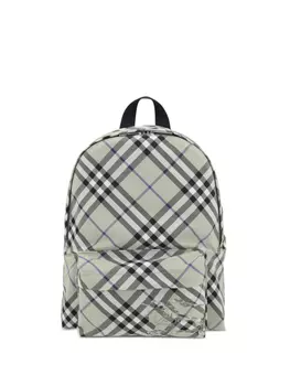 Рюкзак в винтажную клетку Burberry, нейтральный