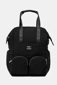 Рюкзак Whitney Blossom Pepe Jeans, черный