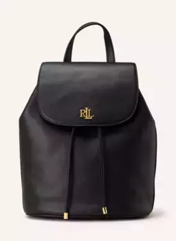 Рюкзак винни Lauren Ralph Lauren, черный