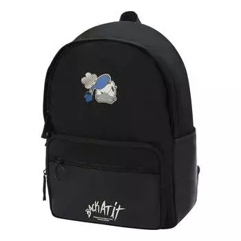 Рюкзак (WMNS) Li-Ning x Disney Graphic Backpack 'Black', черный