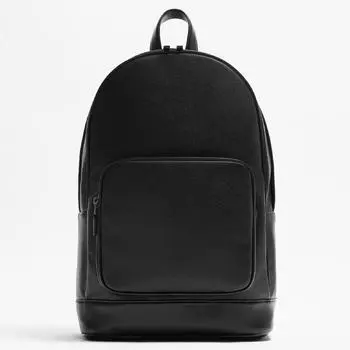 Рюкзак Zara Embossed, черный