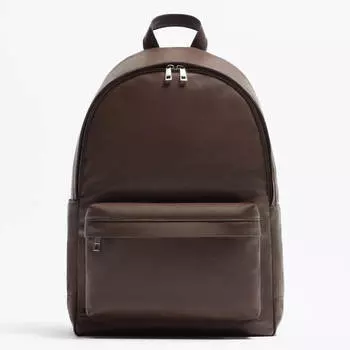 Рюкзак Zara Monochrome, коричневый