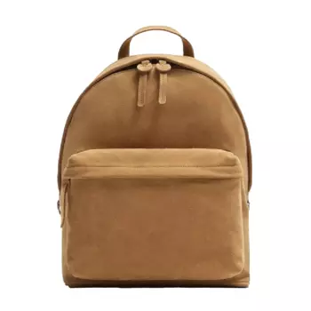 Рюкзак Zara Split Suede Leather, коричневый