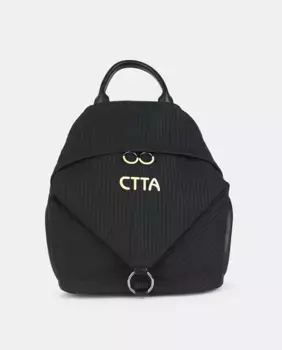 Рюкзак зеленого цвета Caminatta, черный