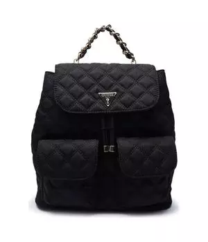 Рюкзак женский Guess Giully стеганый, черный