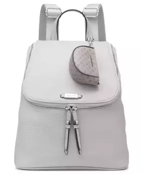Рюкзак Zulle Zip-Around с фирменным Hang Off Calvin Klein, серый