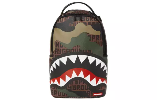 Рюкзаки унисекс Sprayground, армейский зеленый