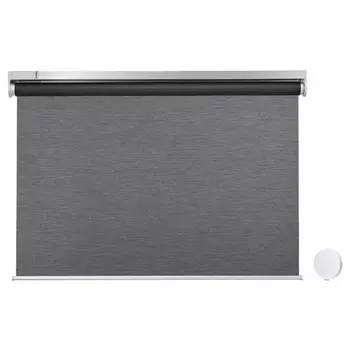 Рулонная штора, блокирующая свет 120x195 см Ikea Kadrilj, серый