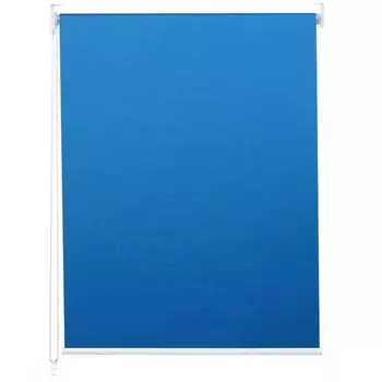 Рулонная штора HWC D52, 80x7x80 см, синий