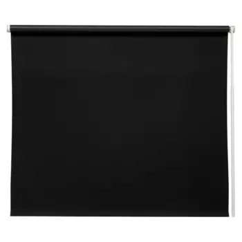 Рулонная штора Ikea Fridans 120x195 см, черный