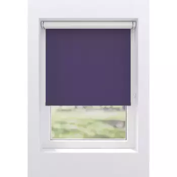 Рулонная штора мой дом «Ina», затемнение, теплозащита, энергосберегающая теплоизоляция, с сверлением/без сверления, свободновисящая, белая спинка, крепление Klemmfix или винтами My Home, цвет lila/lila + wei