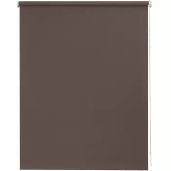 Рулонная штора Sunlines с боковым подъемом «Lea», затемняющая, энергосберегающая, с отверстием, 1 шт, коричневый