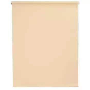 Рулонная штора Sunlines с боковым подъемом «Lea», затемняющая, энергосберегающая, с отверстием, 1 шт, цвет creme