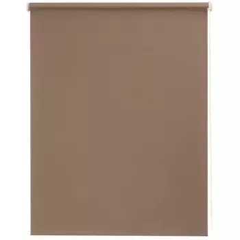 Рулонная штора Sunlines с боковым подъемом «Lea», затемняющая, энергосберегающая, с отверстием, 1 шт, цвет kitt