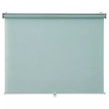 Рулонная штора, зеленая, 60х195 см, SKOGSKLVER IKEA