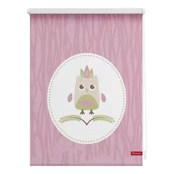 Рулонные шторы Блэкаут twentyfour Sweety I, 80x150x6 см, розовый