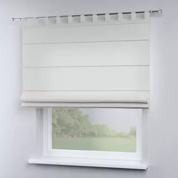 Рулонные шторы Dekoria mit Schaufen Leinen, 110x3x150 см, белый