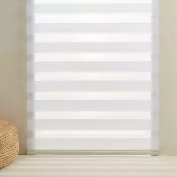 Рулонные шторы «день и ночь» El Corte Ingls, белый