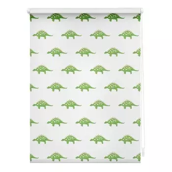 Рулонные шторы Lichtblick Dinos, 45x150x6 см, зеленый