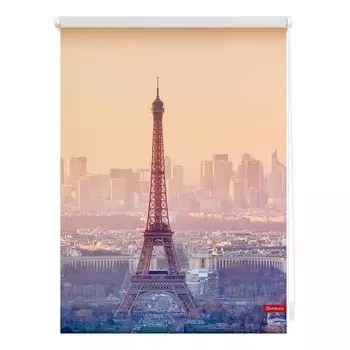 Рулонные шторы Lichtblick Eiffelturm, 90x150x6 см, оранжевый