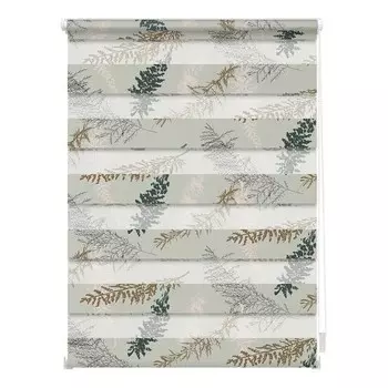 Рулонные шторы Lichtblick Fir Branches, 90x150x6 см, зеленый