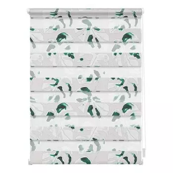Рулонные шторы Lichtblick Monstera, 60x150x6 см, зеленый