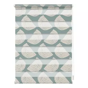 Рулонные шторы Lichtblick Moving Rainbow, 90x150x6 см, зеленый