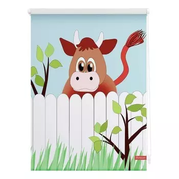 Рулонные шторы Lichtblick Ochse Otto, 60x150x6 см, разноцветный