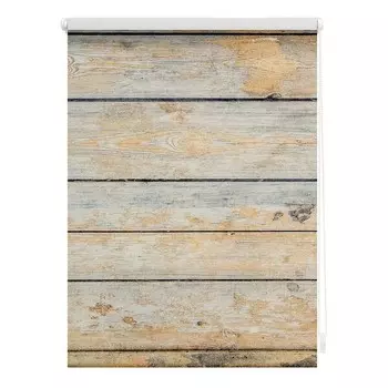 Рулонные шторы Lichtblicke Bretter Shabby, 100x150x5 см, коричневый