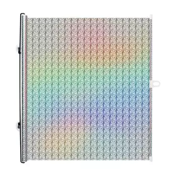 Рулонные шторы qolami 15,75 23,62 дюйма, серебристый