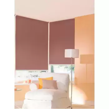 Рулонные шторы Sunlines с боковым подъемом «One size Style uni», светозащита, без сверления, свободно висят, сделано в Германии, цвет schoko