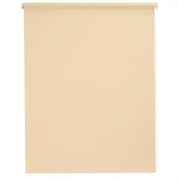 Рулонные шторы Sunlines с боковым подъемом «Uni», светозащита, с отверстием, 1 шт, цвет creme