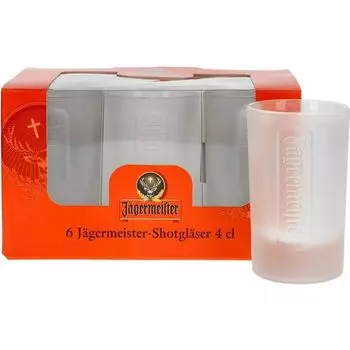 Рюмки Jgermeister 6x4cl