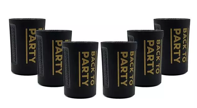 Рюмки Jgermeister Back to Party / набор из 6 рюмок / набор рюмок - 6 рюмок 2 кл, калиброванных Mixcompany