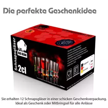 Рюмки Thats Shopping GmbH, цвет Bunt