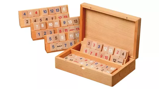 Rummy, деревянная кассета, маленькая