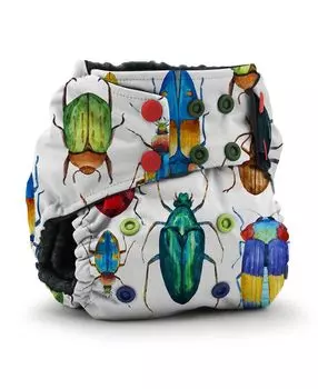 Rumparooz OBV (Органический вискоза из бамбукового велюра) Тканевый подгузник с карманами одного размера Kanga Care