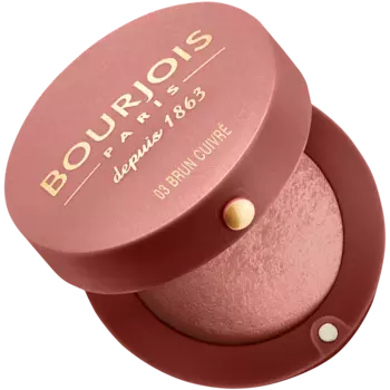 Румяна 03 коричневый цвет Bourjois Little Round Pot Blush, 2,5 гр