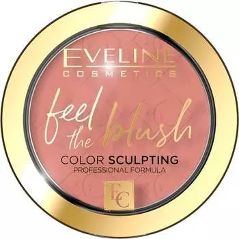 Румяна, № 04 Чайная роза Eveline Cosmetics, Feel the Blush!
