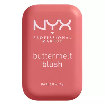 Румяна 09 feeling butta, 5 г Nyx Professional Makeup Buttermelt blush, цвет 09 feeling butta