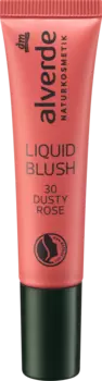 Румяна alverde NATURKOSMETIK Liquid Blush 30 Dusty Rose, 15 ml