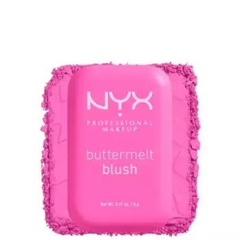 Румяна buttermelt, стойкость до 12 часов, устойчивость к выцветанию и переносу Nyx Professional Makeup, цвет my butta half