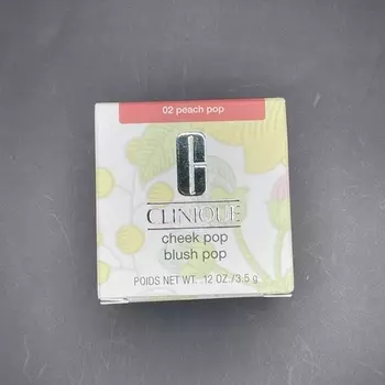 Румяна Clinique Cheek POP POP #02 персиковые, 0,12 унции — новые в коробке