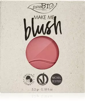 Румяна для длительного эффекта дополнения puroBIO Cosmetics Long-lasting Blush Refill, 5,2 g