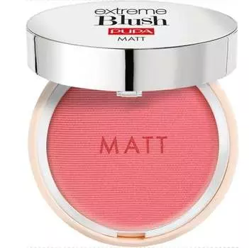 Румяна для лица 004 Darling Pink, 4 г Pupa, Extreme Blush Mat